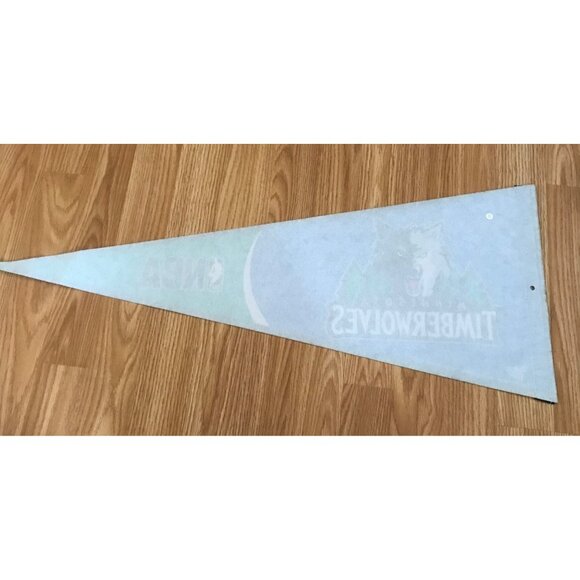 Minnesota Timberwolves NBA Pennant  WinCraft 2009 Basketball Made in USA 12 x 30 - Picture 5 of 8